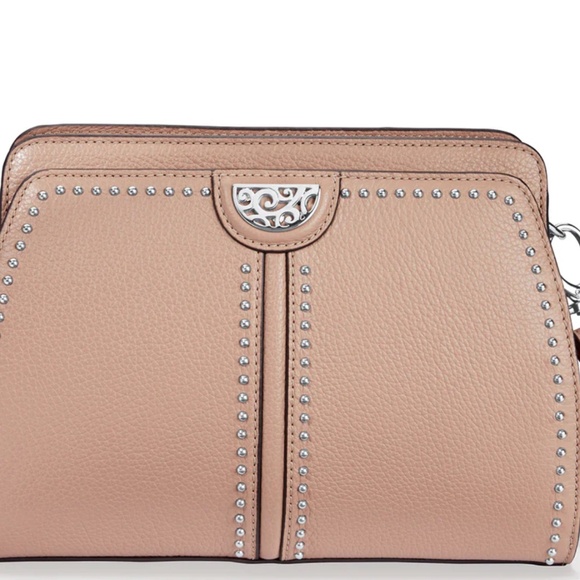 Brighton Beckman pretty tough Georgina organizer crossbody Buff color H4348B - Picture 2 of 16